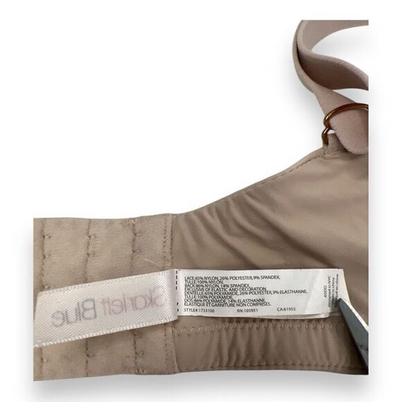 Skarlett Blue Lace Tan Bra Size 40DD - Picture 4 of 6